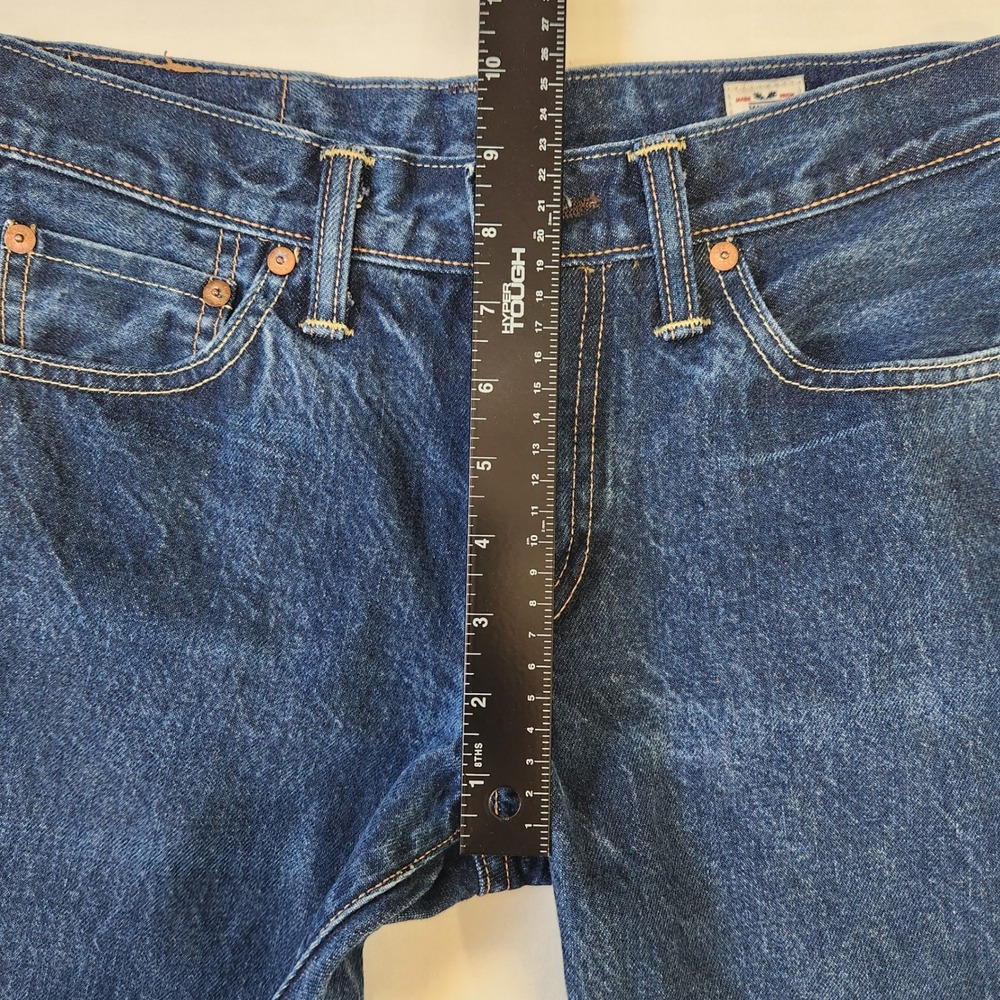 Levis 511 Slim White Oak Cone Denim Selvedge Jeans USA Made 29x32 Fits 29x30.5 - Picture 7 of 13